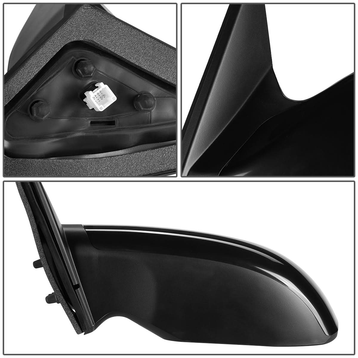 2007-2012 Nissan Altima Sedan OEM Style Powered Side Mirror - Left