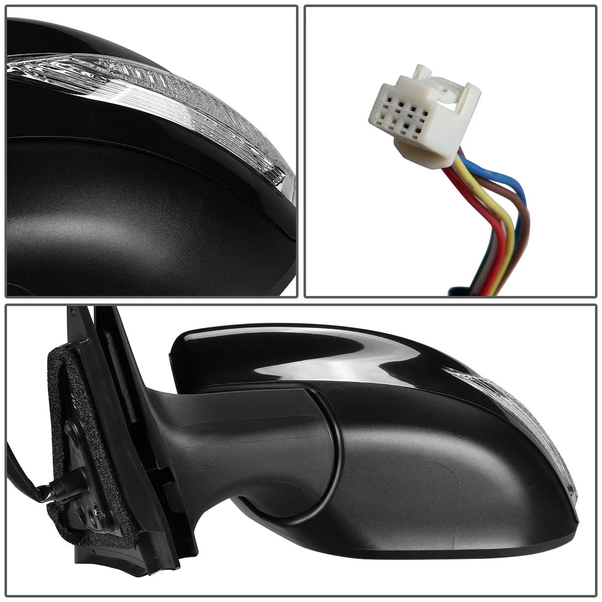 2013-2018 Nissan Altima OEM Powered Heated Side Mirror - Left