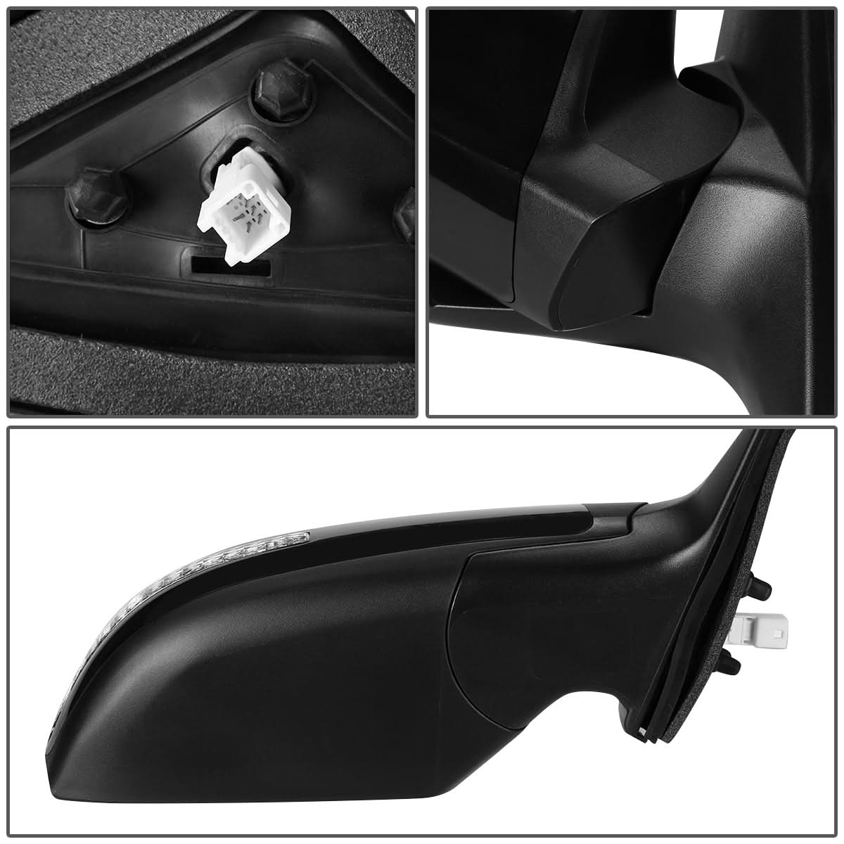 2007-2012 Nissan Altima Sedan OEM Style Heated Power Mirror