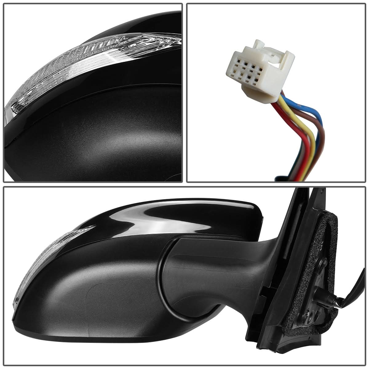 2013-2018 Nissan Altima OEM Style Heated Power Side Mirror