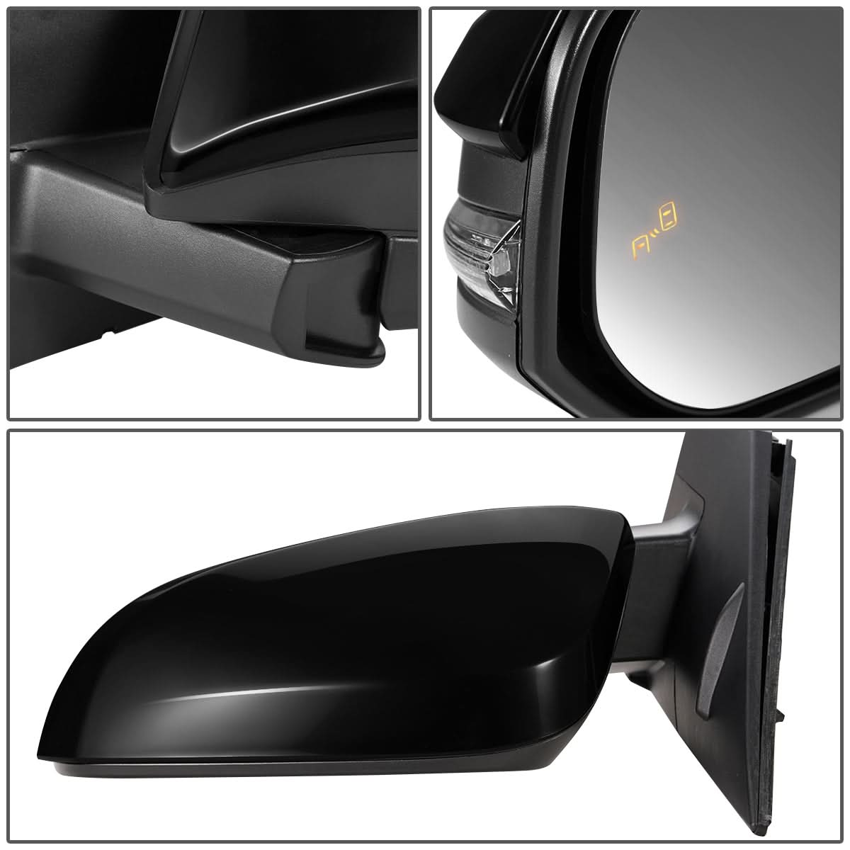 13-15 Toyota RAV4 OEM Style Power Heated Signal Mirror Left