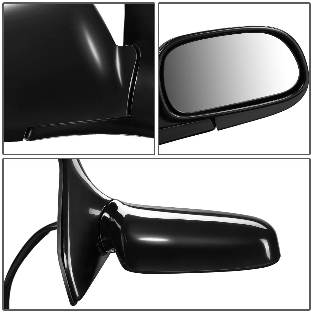 93-97 Toyota Corolla OEM Powered Folding Side Mirror Right