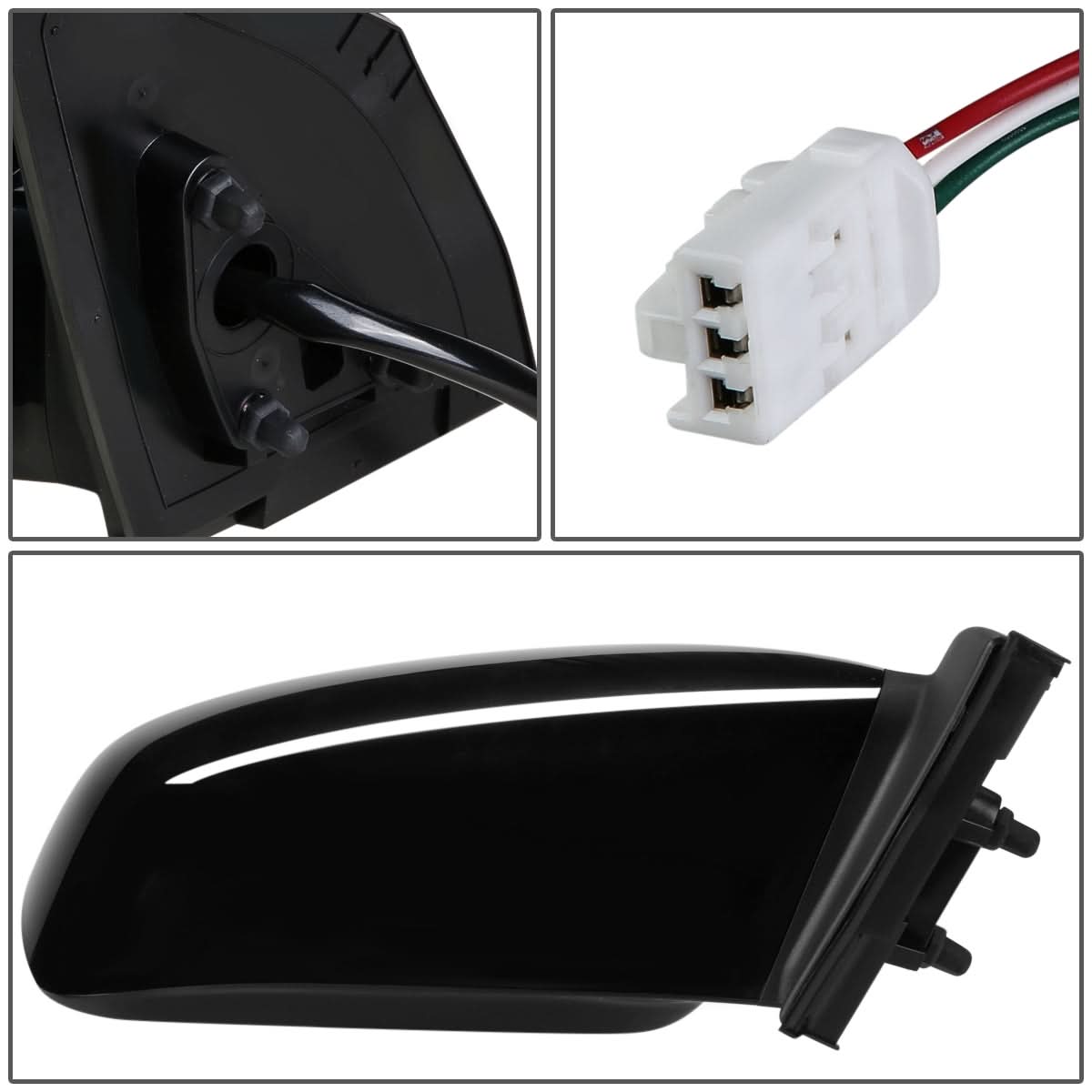 2003-2008 Toyota Corolla OE Style Powered Side Mirror - Right