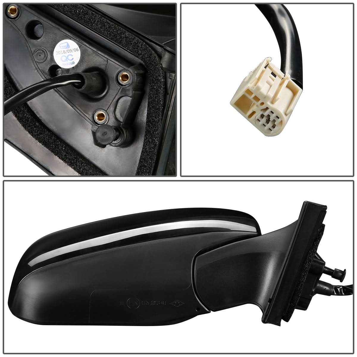 2006-2008 Toyota RAV4 OEM Style Powered Heated Side Mirror - Right