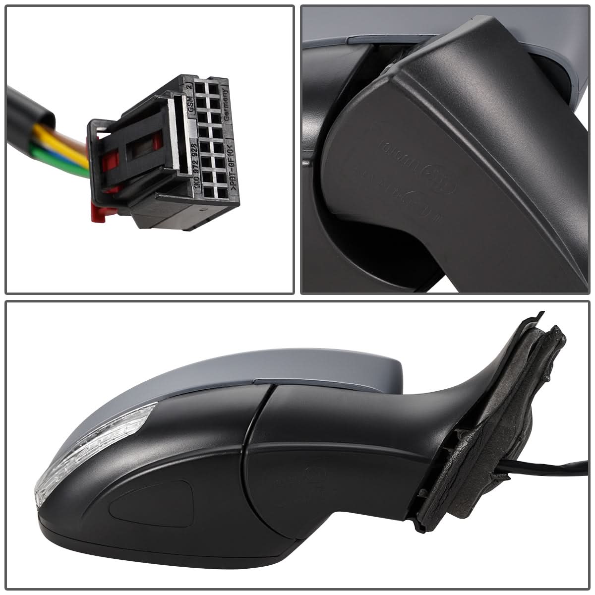 2009-2011 Volkswagen Tiguan OE Style Power Heated Signal Mirror
