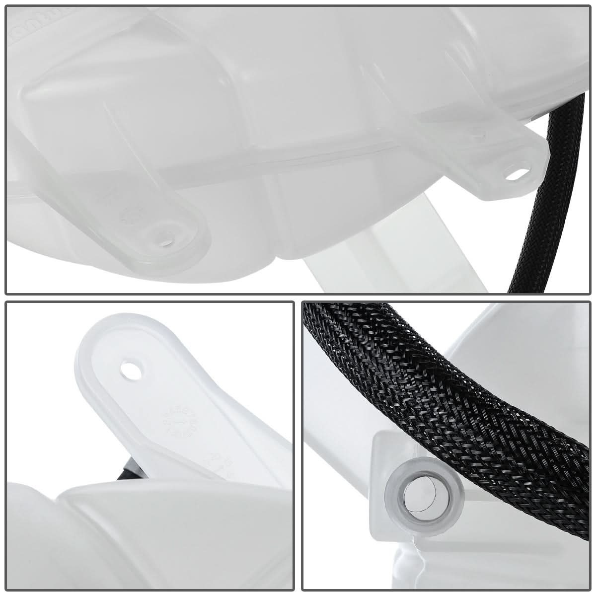 2014-2015 Jeep Grand Cherokee 3.0L Diesel Coolant Recovery Tank - White