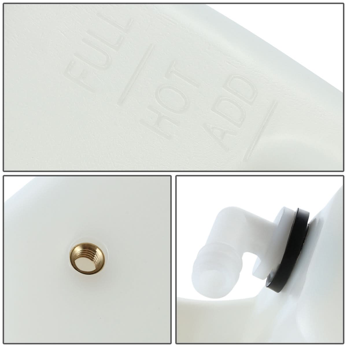 95-05 Chevrolet Blazer S10 GMC Jimmy Sonoma Coolant Recovery Tank White