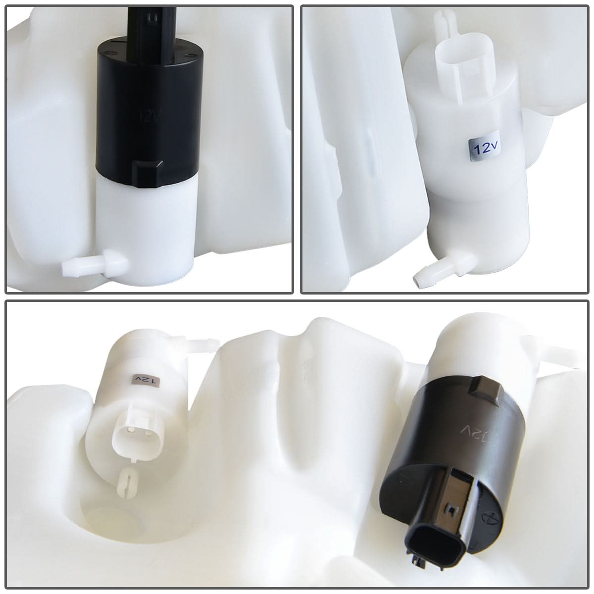 99-01 Jeep Grand Cherokee Windshield Washer Pump - White