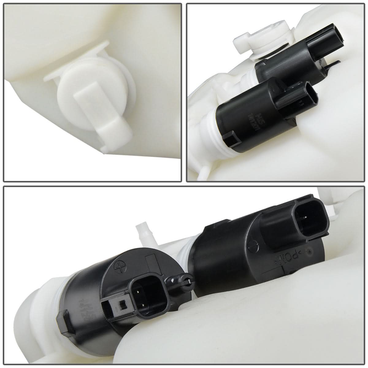 01-02 Dodge Grand Caravan Windshield Washer Pump - White