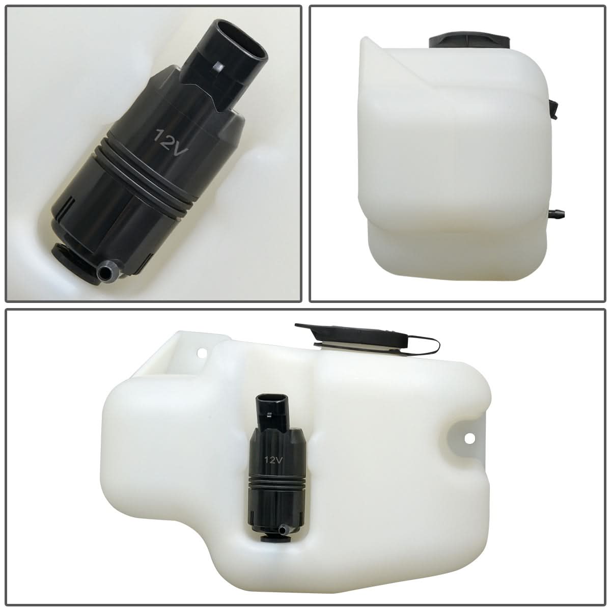 1988-1994 Chevrolet S10 Blazer Windshield Washer Pump - White