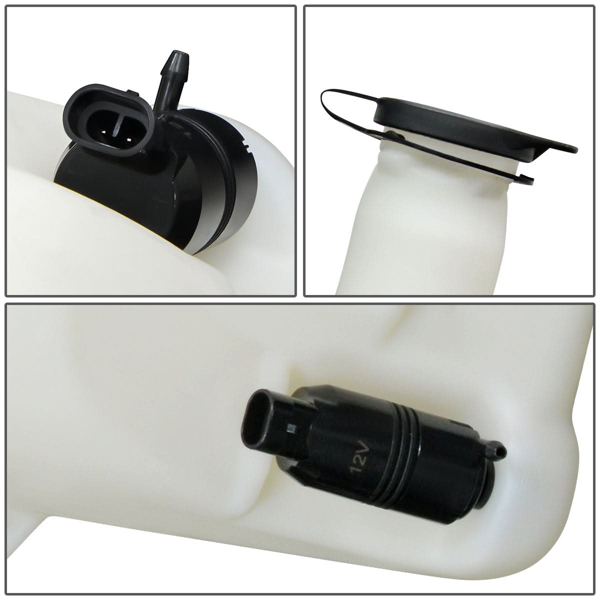 2000-2005 Buick LeSabre Windshield Washer Pump Without Fluid Level Sensor