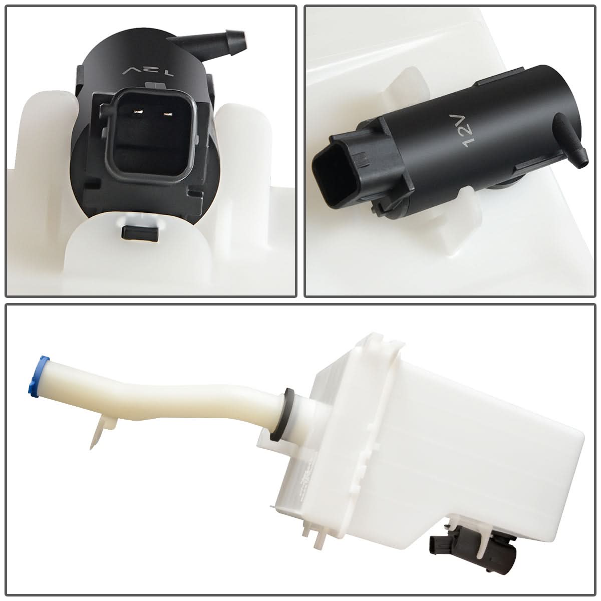 07-11 Hyundai Accent/06-11 Kia Rio Windshield Washer Pump