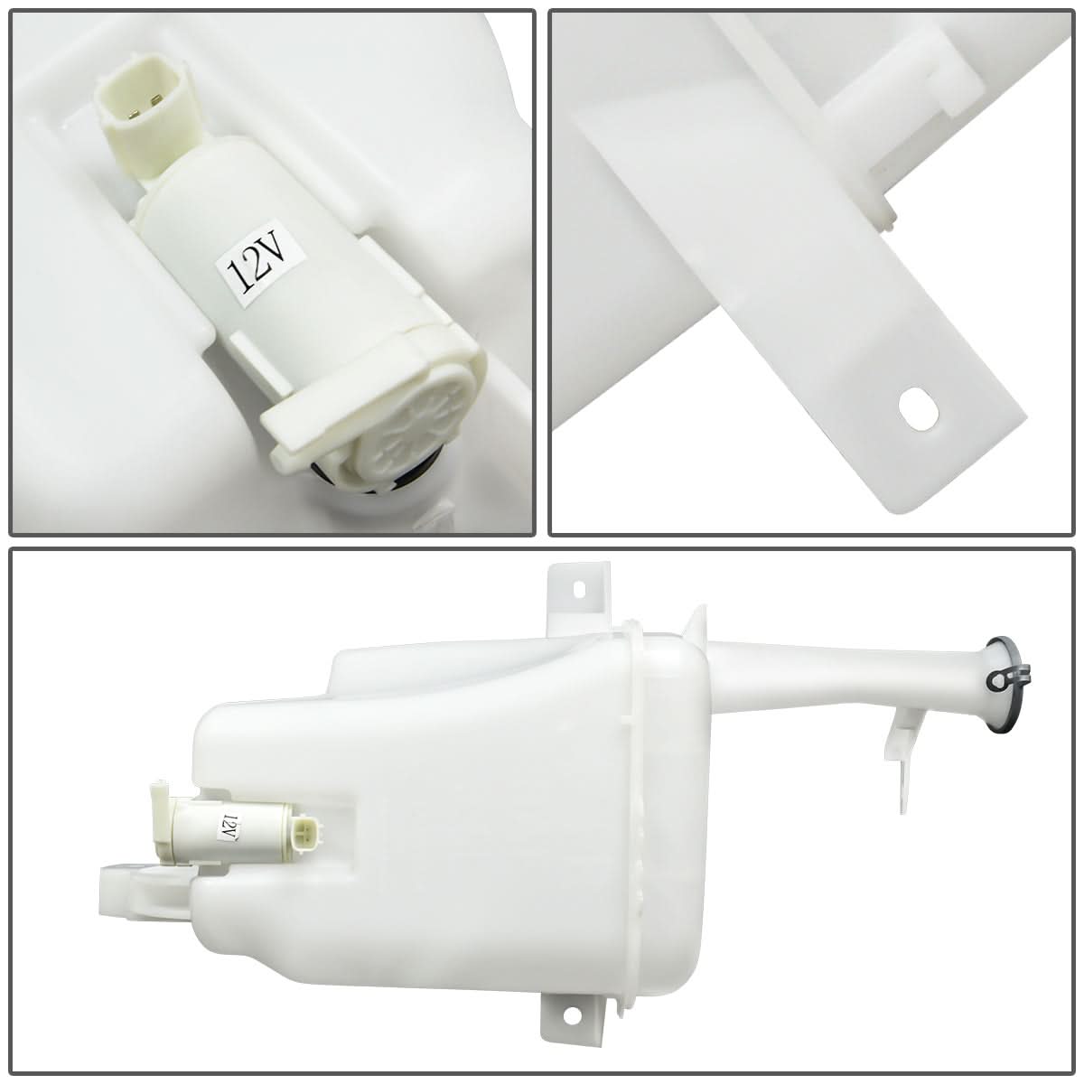 12-19 Nissan Versa Windshield Washer Pump - Sedan Models