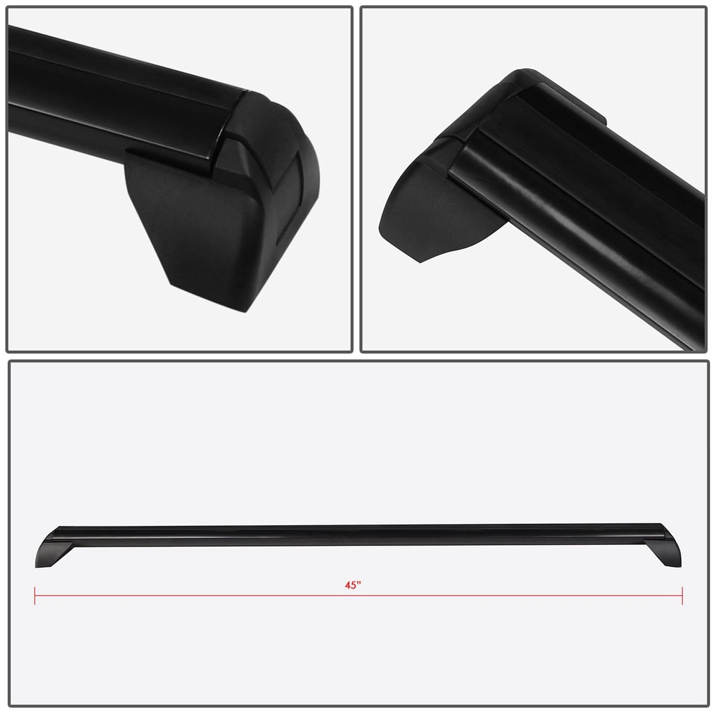 02-07 Saturn Vue Roof Rack Cross Bars - Aluminum