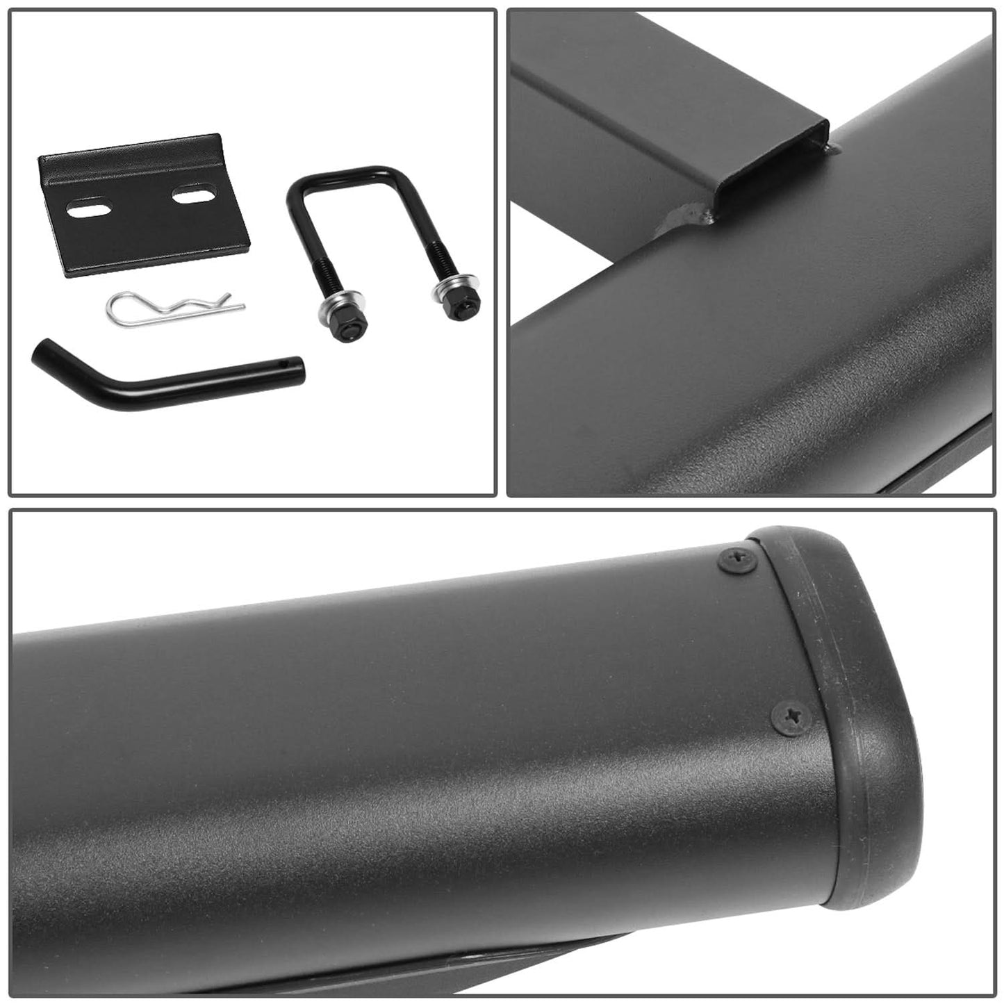 Universal Trailer Tow Hitch Step Bar 26" W x 4" OD for 2" Hitches