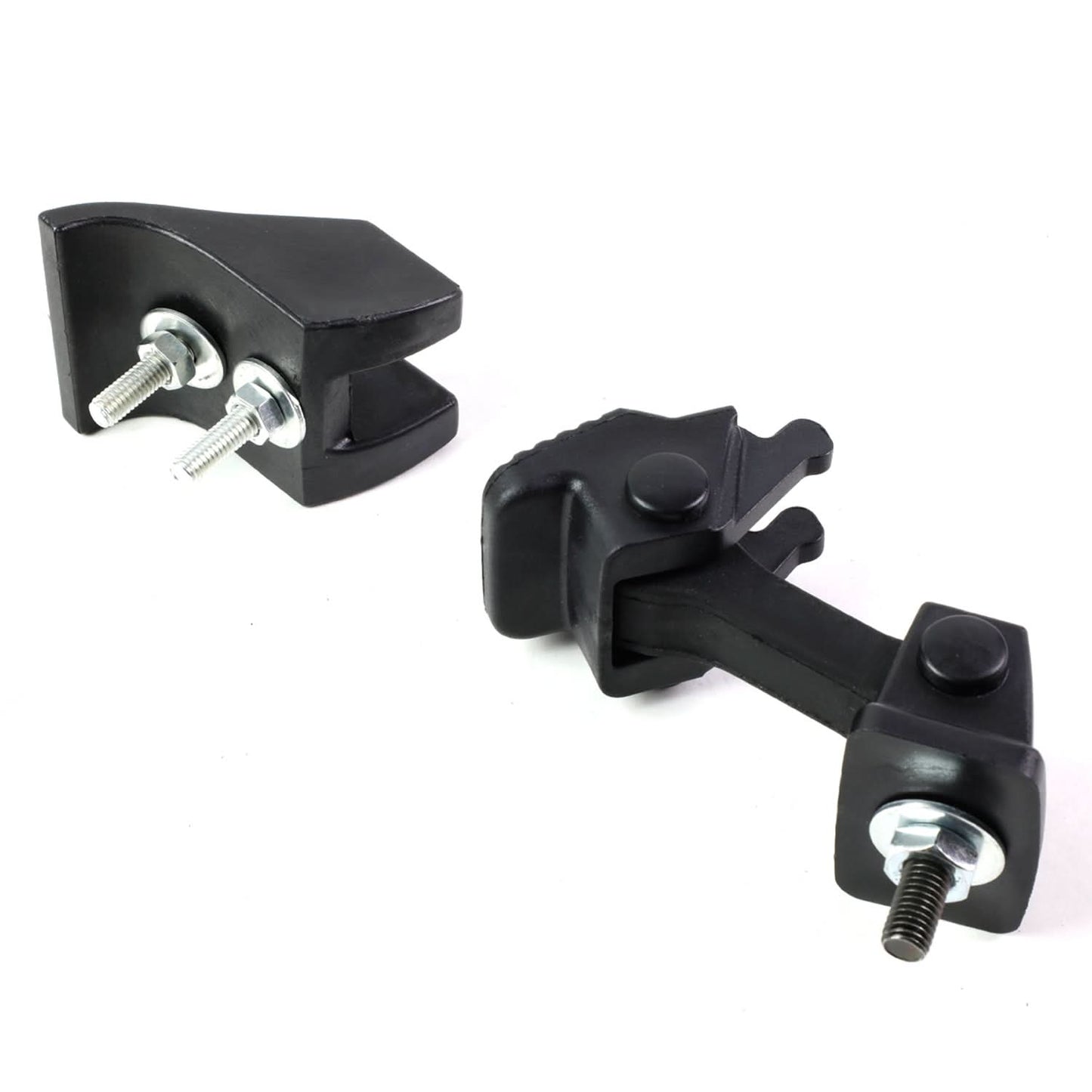 2007-2017 Jeep Wrangler Hood Latch Lock Set - Matte Black