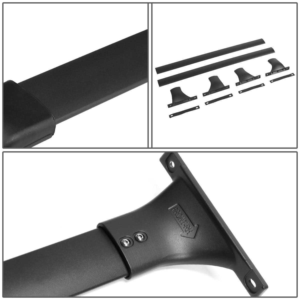 2011-2019 Infiniti QX56/QX80 Roof Rack Cross Bars - Black