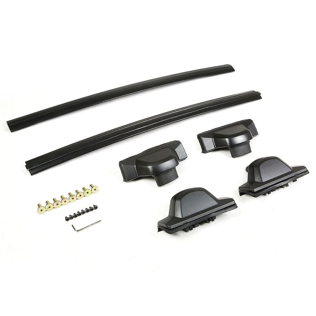 2007-2011 Honda CR-V Roof Rack Crossbar Set - Black