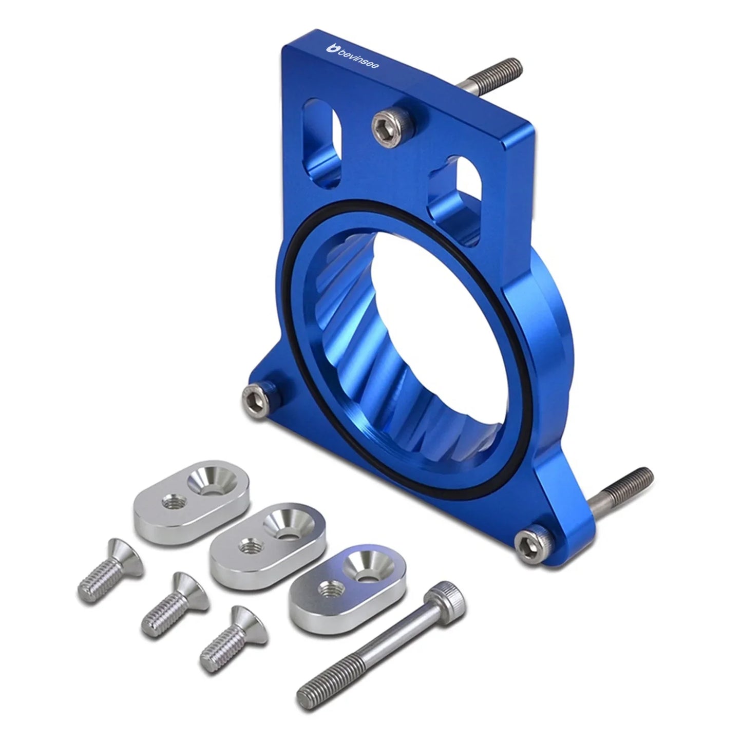 Chevrolet Silverado / Tahoe / Suburban / Avalanche / SSR, GMC Sierra / Yukon, Cadillac Escalade & Hummer H2 Billet Aluminum Throttle Body Spacer 1999 - 2007 (4.8L / 5.3L / 6.0L / 8.1L V8)