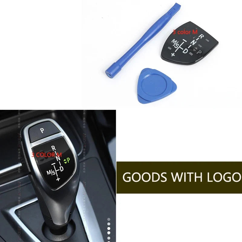 BMW Gear Shift Knob Panel for F-Chassis 1 / 2 / 3 / 4 / 5 / 7 Series, X1 / X3 / X4 / X5 / X6, M3 / M5 (F01 / F02 / F10 / F11 / F15 / F16 / F25 / F30 / F32 / F48)