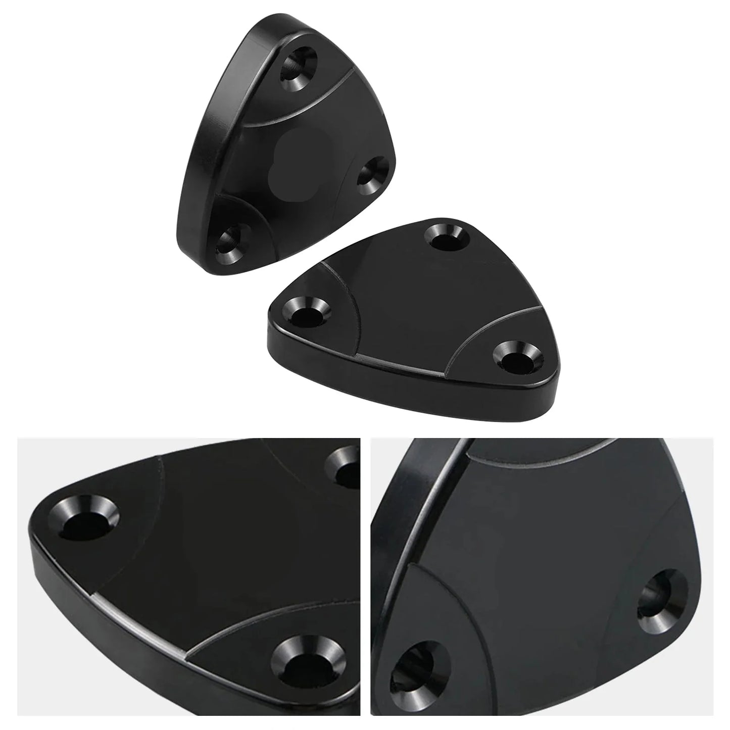 Chevy Camaro & Pontiac Firebird Billet Aluminium Sun Visor Replacement Plates 1993 - 2002 (Pair)