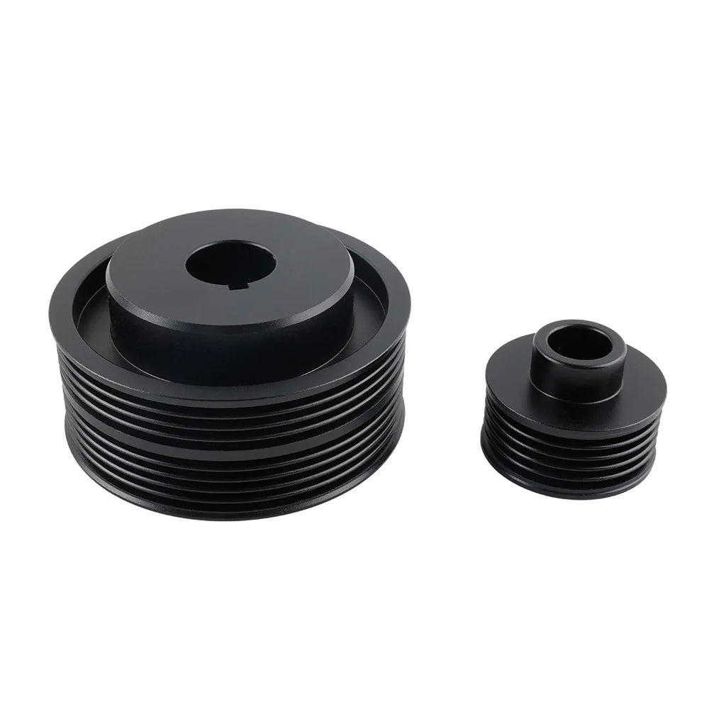 Subaru Impreza WRX / STi EJ20 / EJ25 2.0L / 2.5L Lightweight Aluminum Crankshaft Pulley 2002 - 2007 (Version 7 / 8 / 9 / Blue / Red / Black)