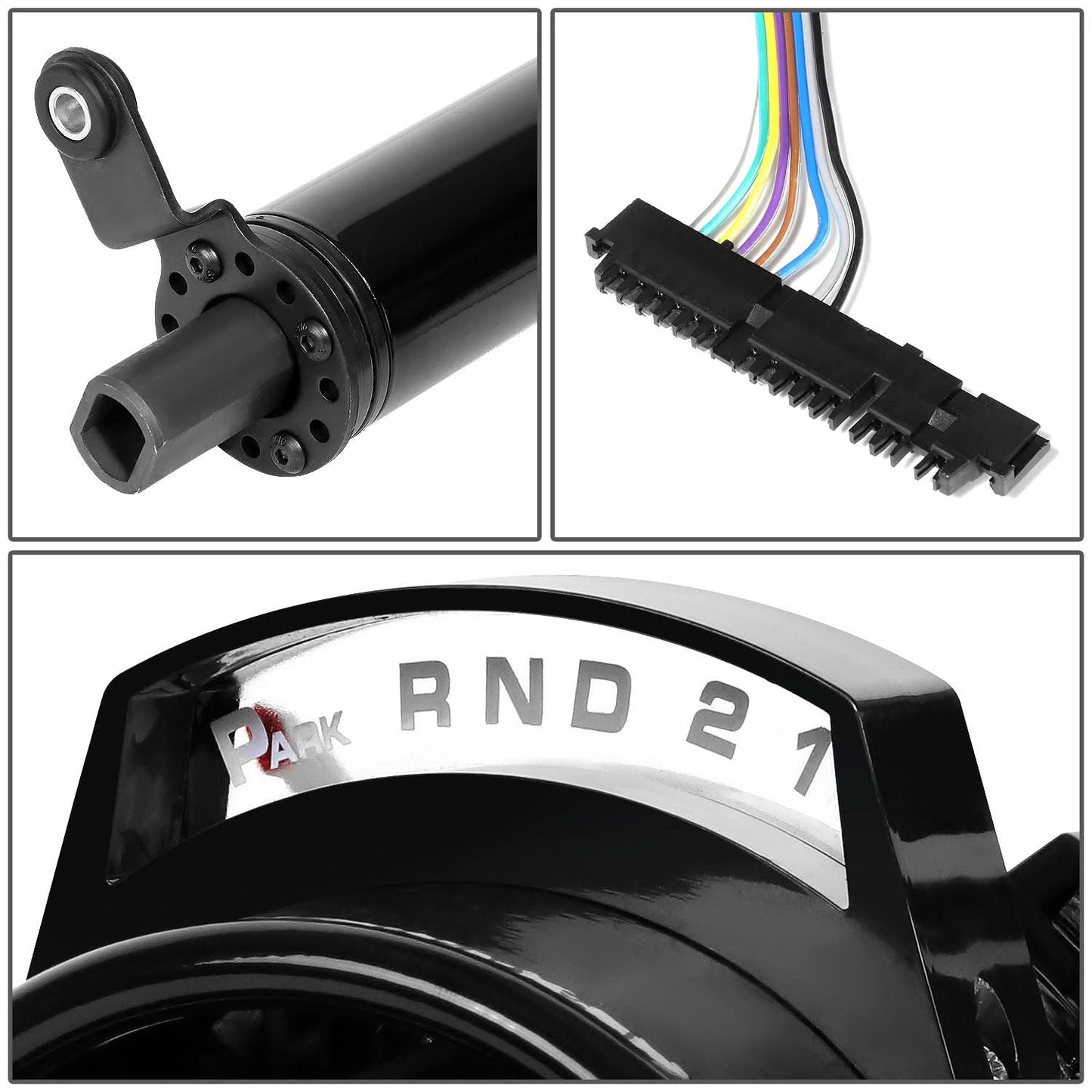 Universal 32 Inch Automatic Steering Column Black