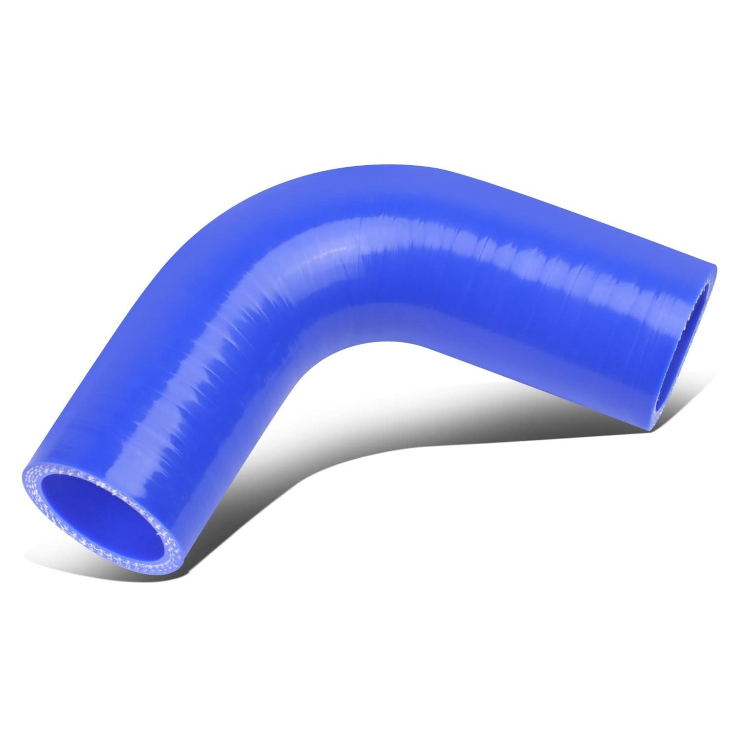3-Ply Silicone 90 Degree Elbow Hose 1.25" - Blue