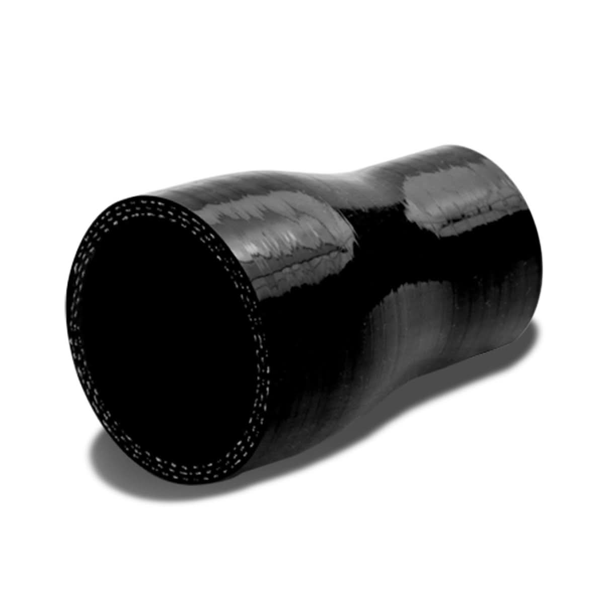 2.00" to 2.75" Silicone Reducer Hose - 3-Ply Black