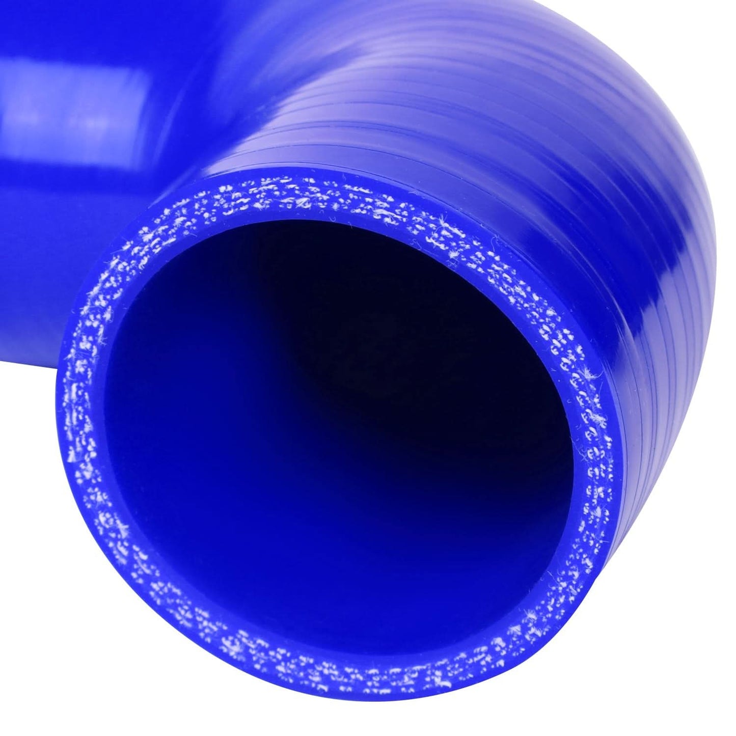 2.25" 90 Degree Silicone Hose - 3-Ply Blue