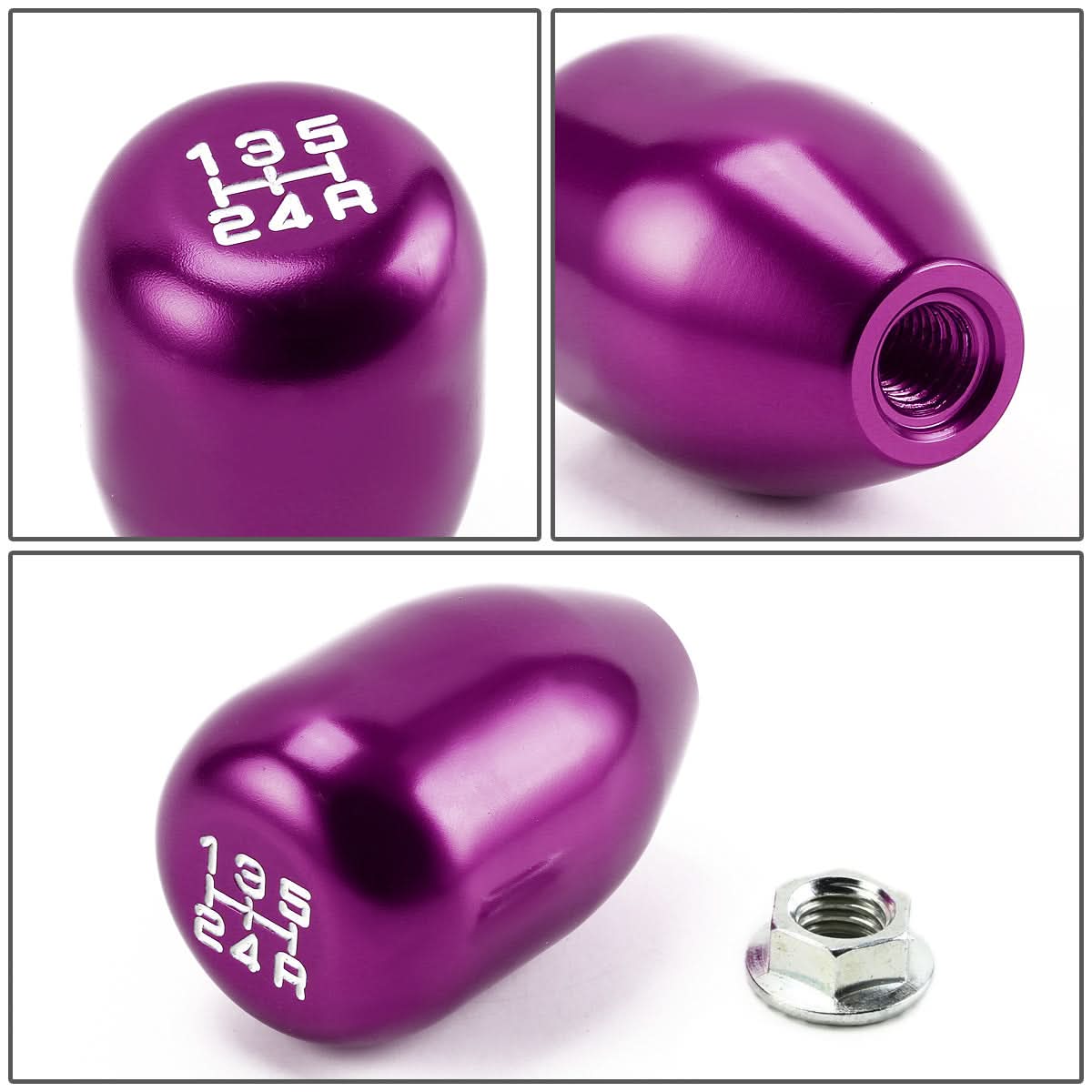 Honda/Acura 5-Speed Shift Knob - Purple Polyurethane