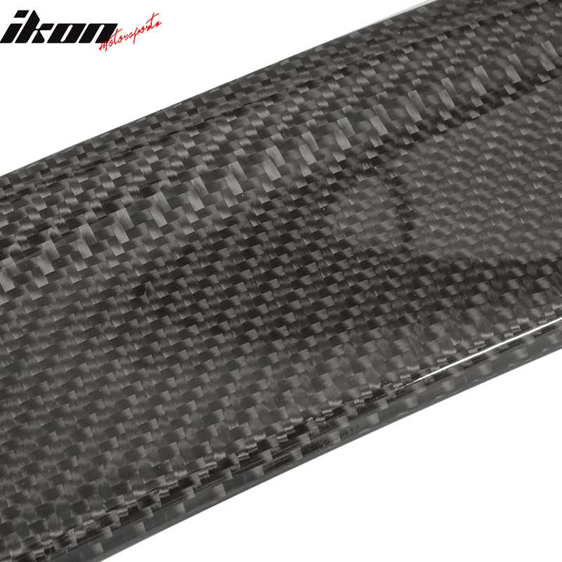 Fits 11-16 BMW 5-Series F10 3D Type CF (CF) Roof Spoiler Wing