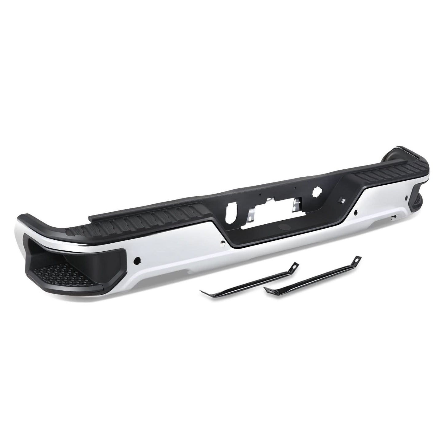 2019-2023 Chevrolet Silverado Sierra Corner Step Rear Bumper Chrome