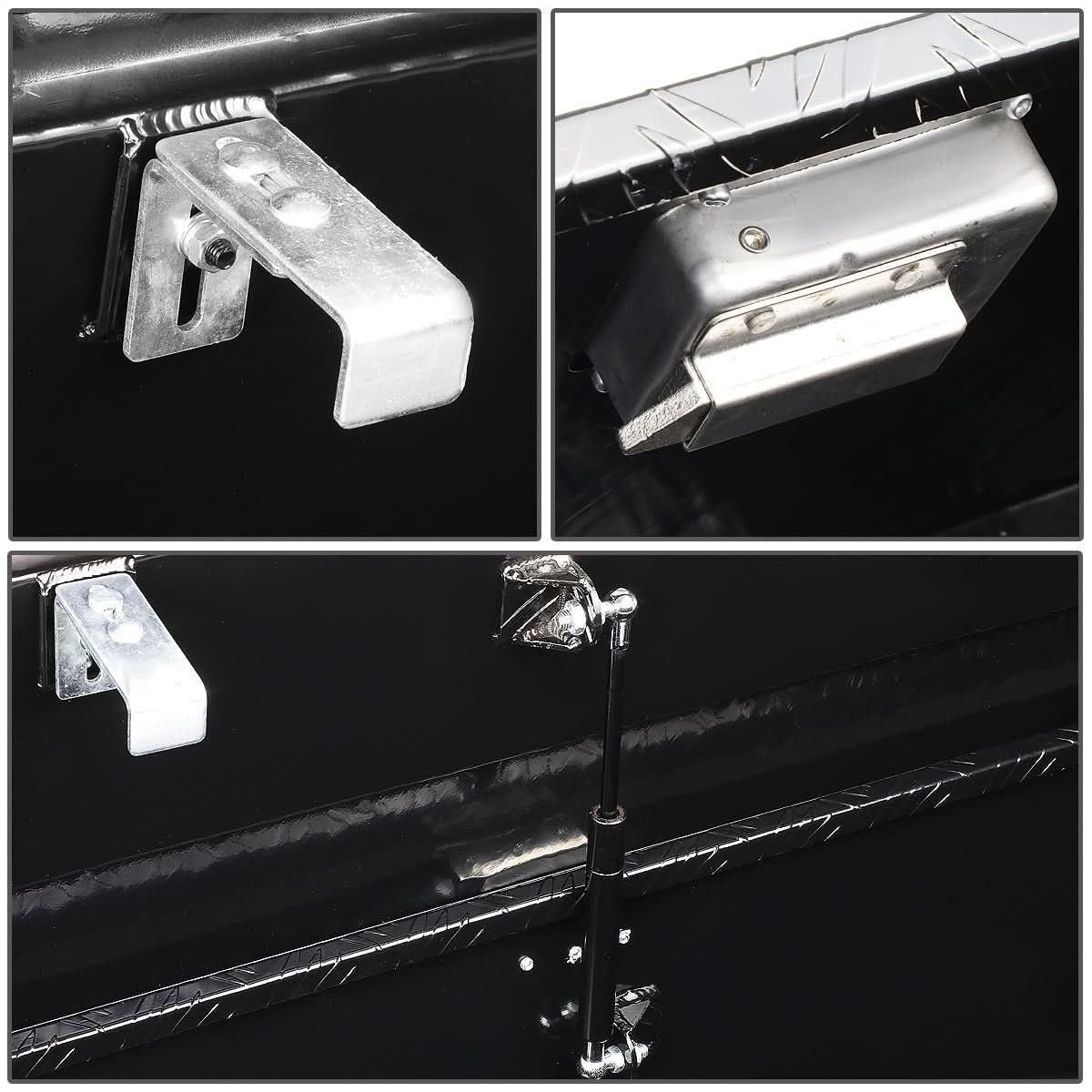 69" Crossover Truck Tool Box with Lock - Aluminum