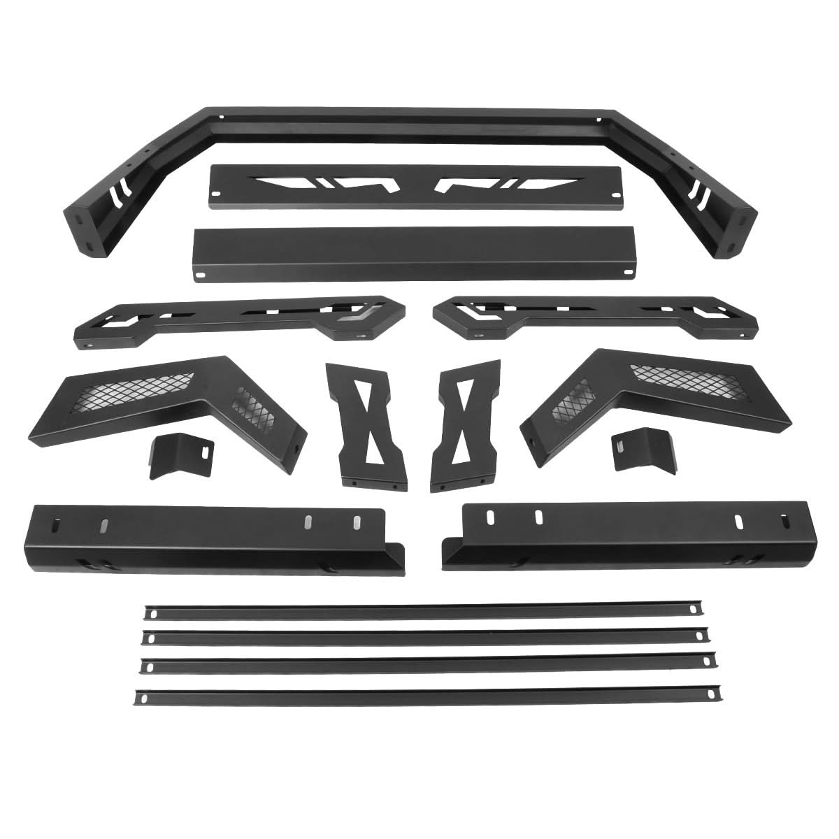 04-20 Chevrolet Colorado Roll Bar + Cargo Box - Black