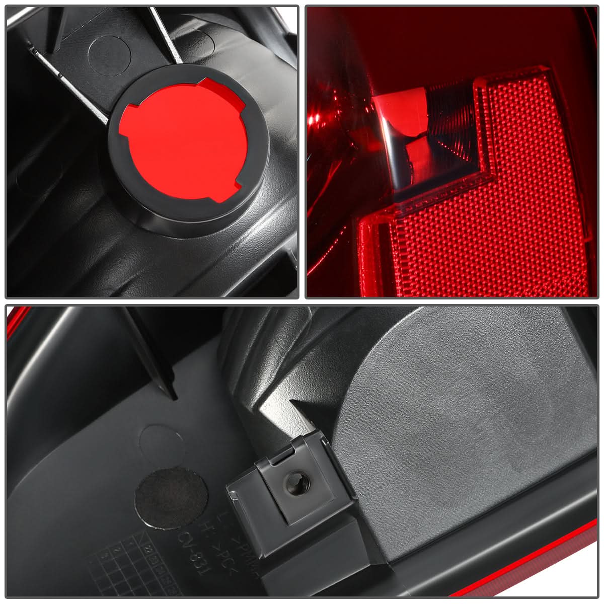 2004-2012 Chevrolet Colorado LED Tail Light - Right Side Red
