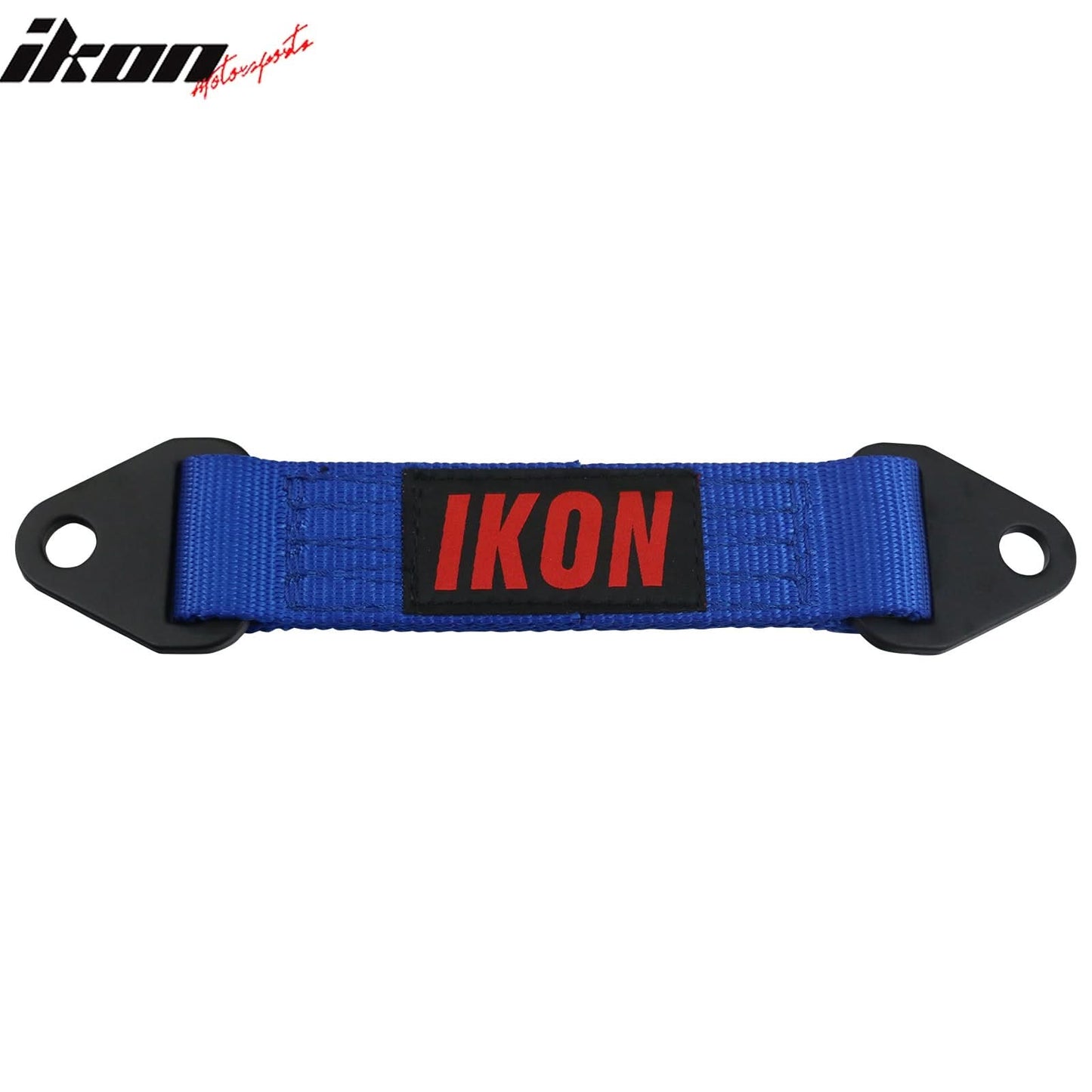 10 Inch Blue Limit Straps Shock Suspension Webbing w/ Bolts& IKON Logo