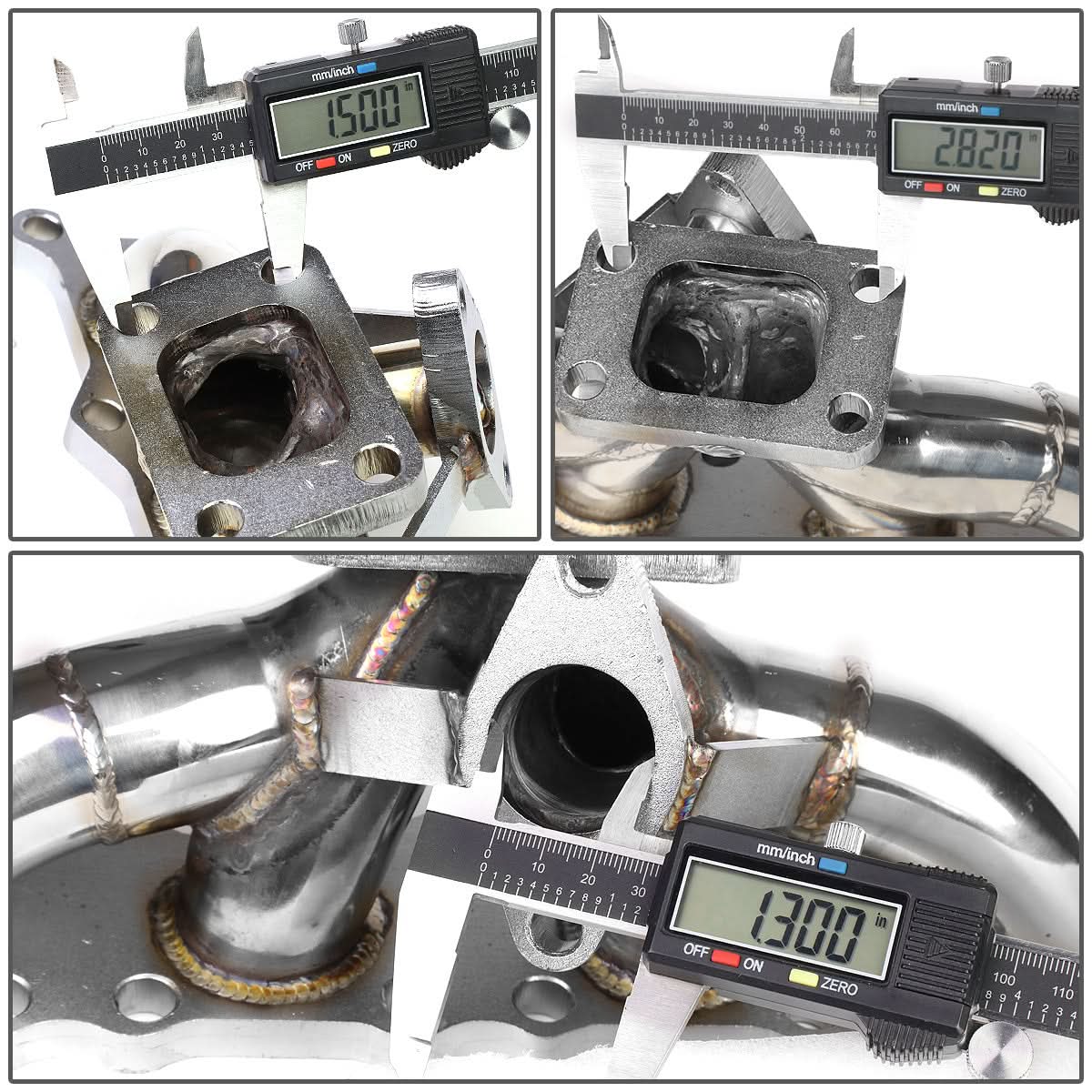 97-06 Audi A4 B5 B6 / 98-05 VW Passat 1.8T Turbo Manifold Stainless Steel