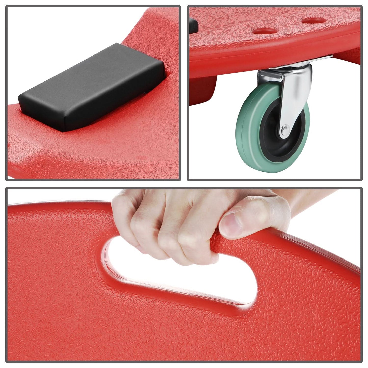 48 Inch Red Automotive Creepers