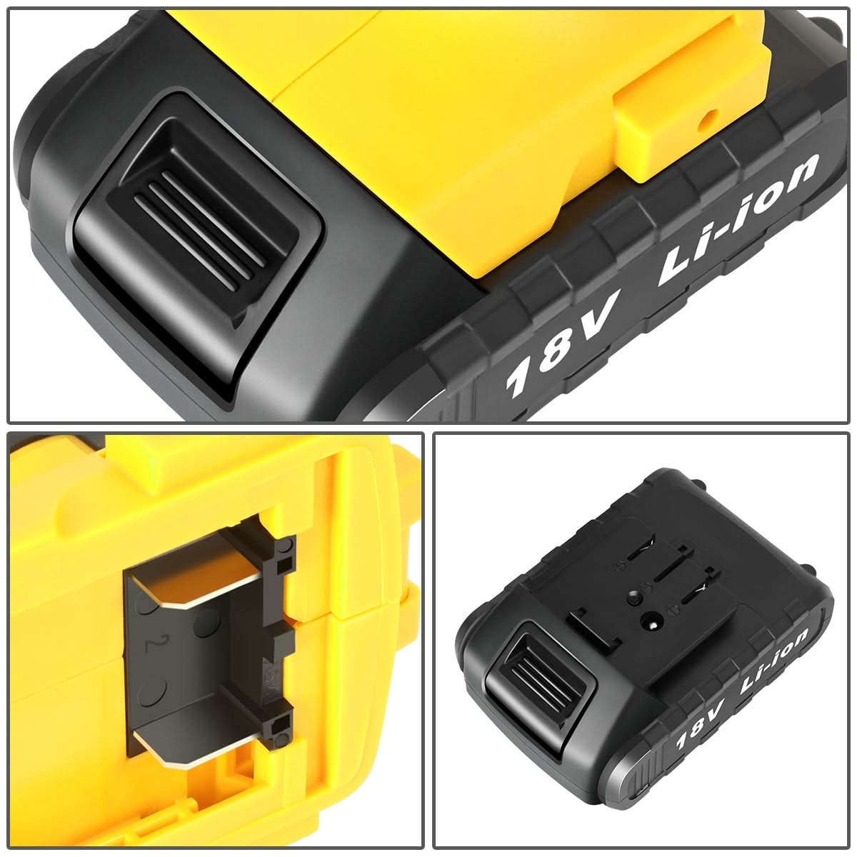 18V Cordless Drill - Yellow