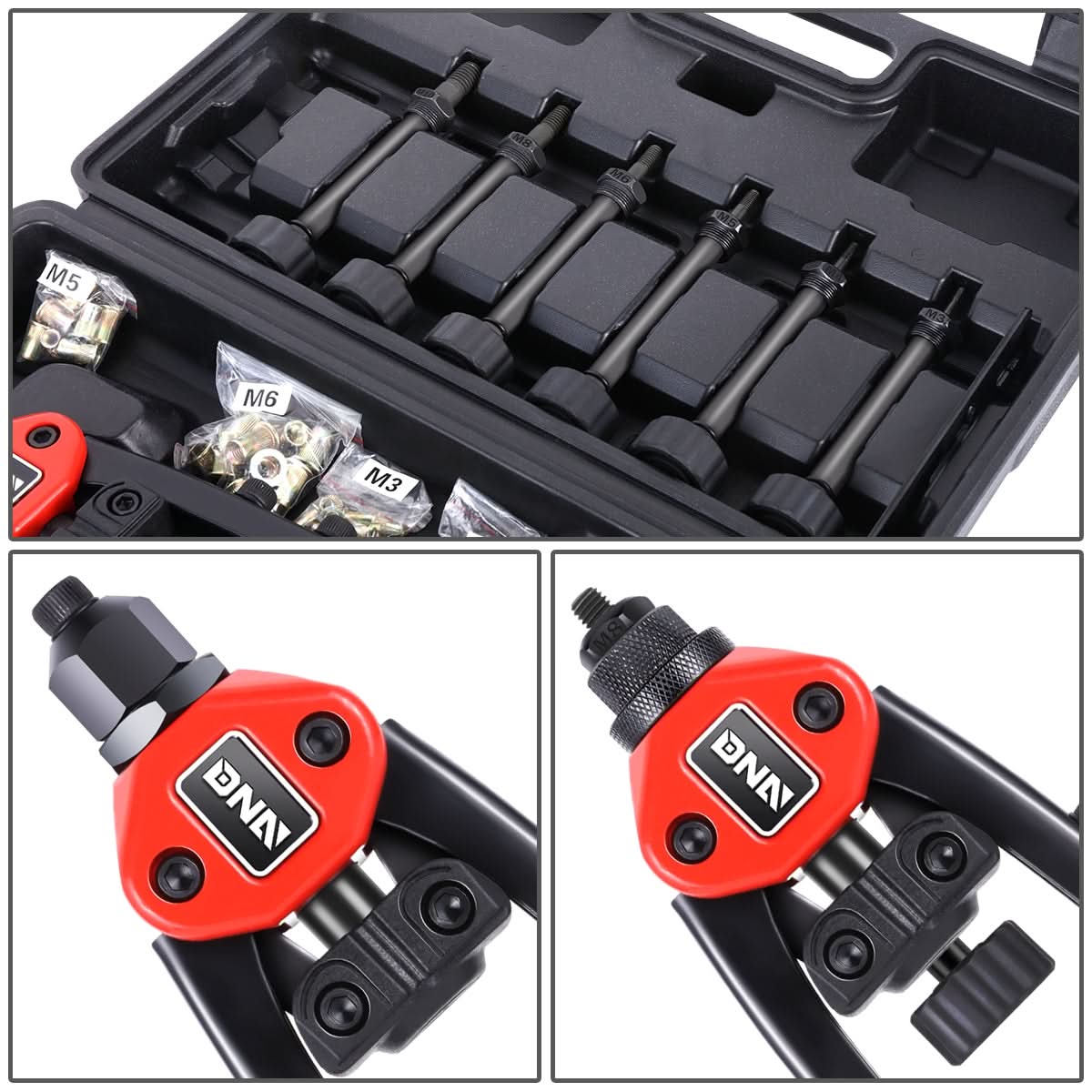12" Two-in-One Hand Rivet Set