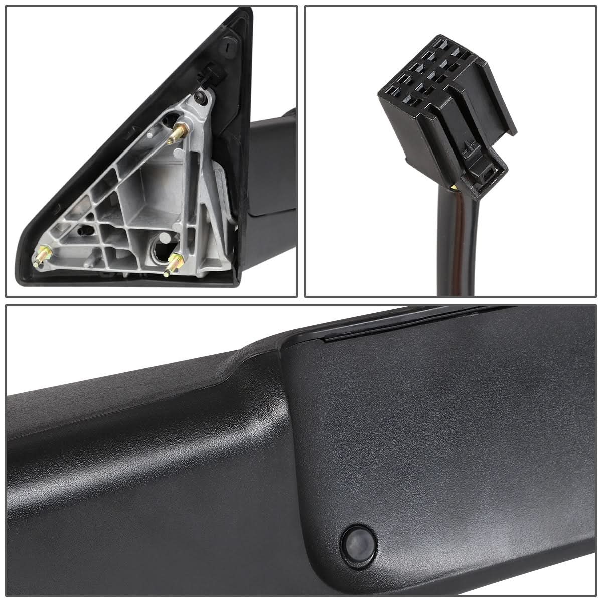 09-16 Dodge Ram Powered Heated Towing Mirrors - Chrome Pair