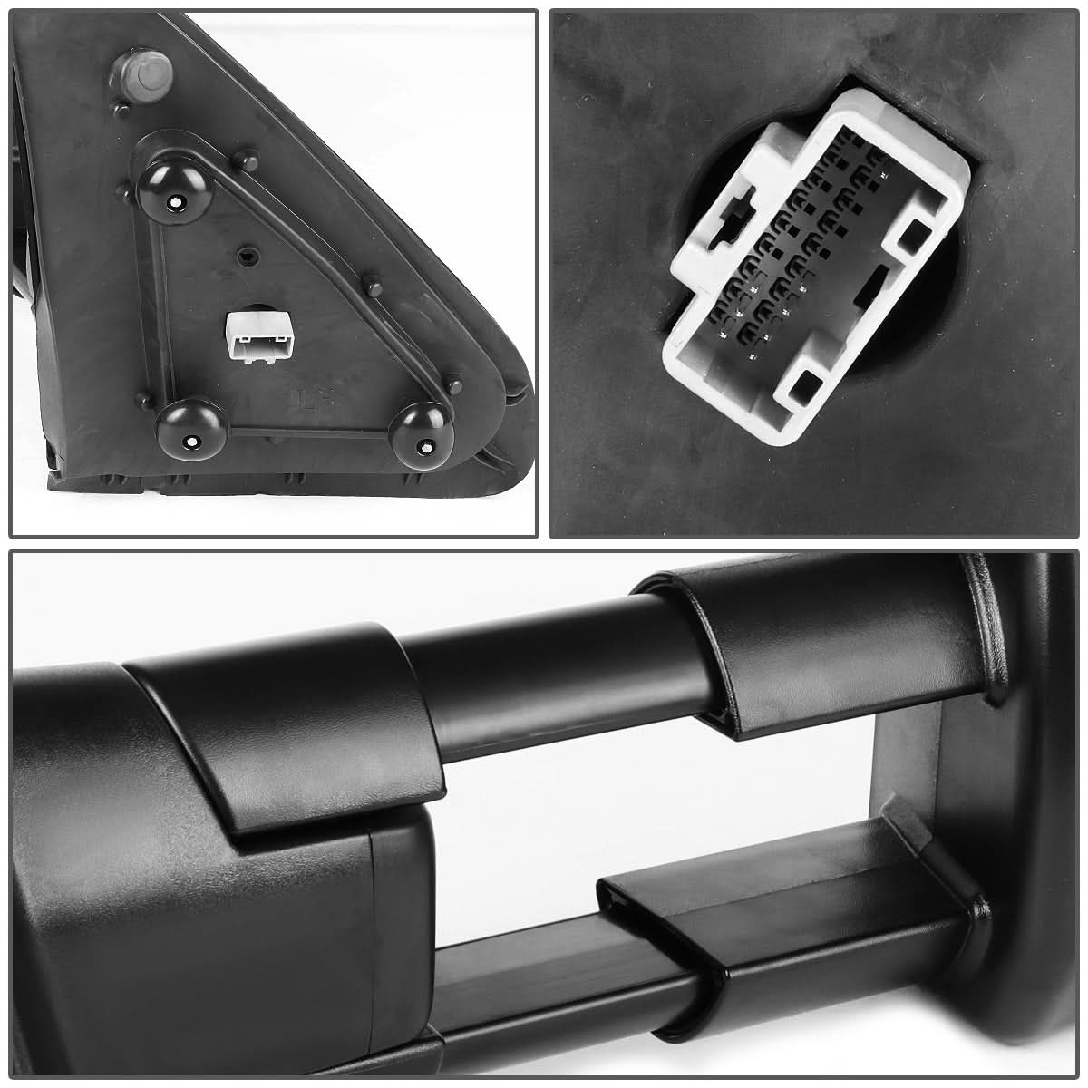 07-16 Toyota Tundra Left Towing Mirror - Powered Heated LED Signal