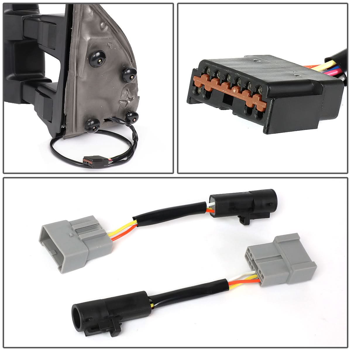 99-07 Ford F-250 F-350 F-450 F-550 Powered Heated LED Towing Mirrors