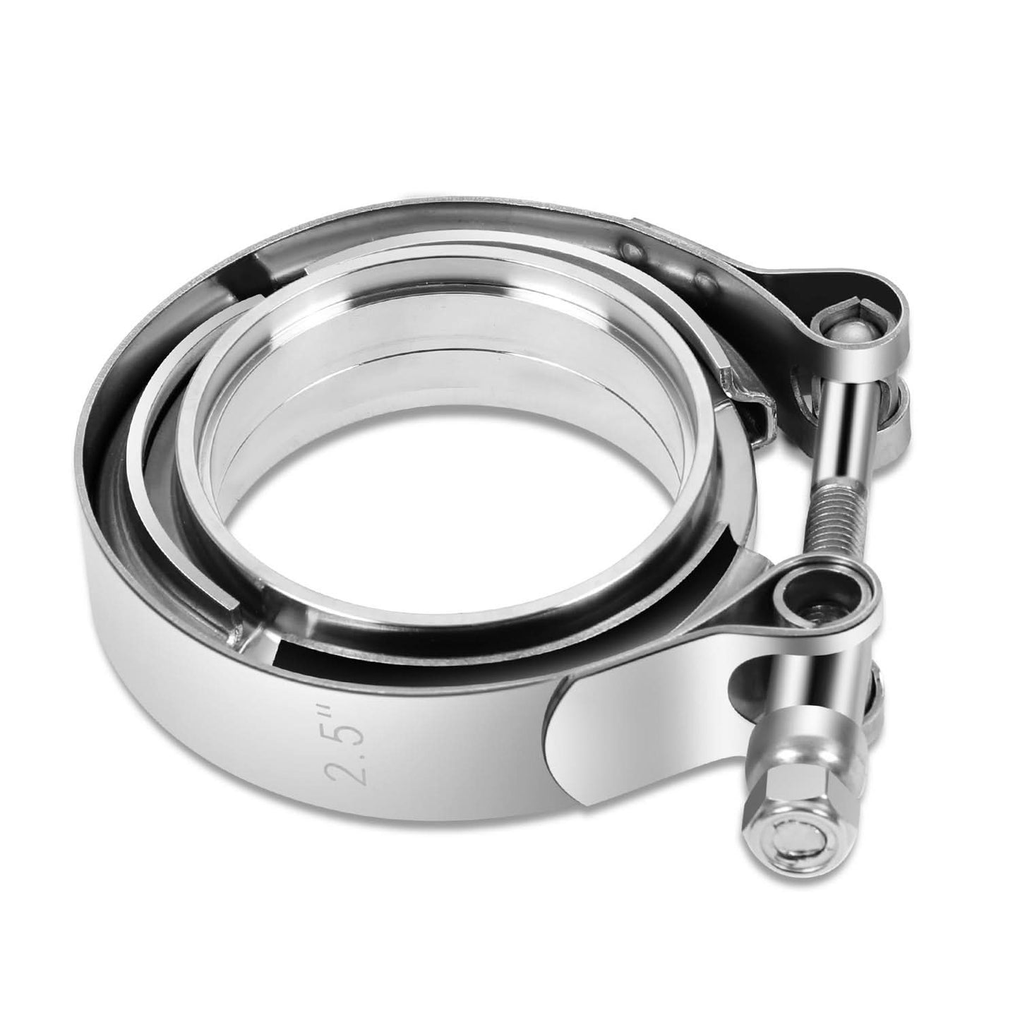 2.5" V-Band Clamp with Flange RM12-2 Style Exhaust Clamp
