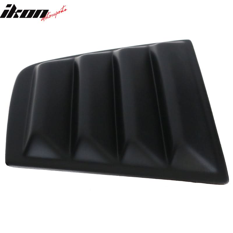 2011-2023 Dodge Charger Black Rear Window Louver Side Quarter Scoop