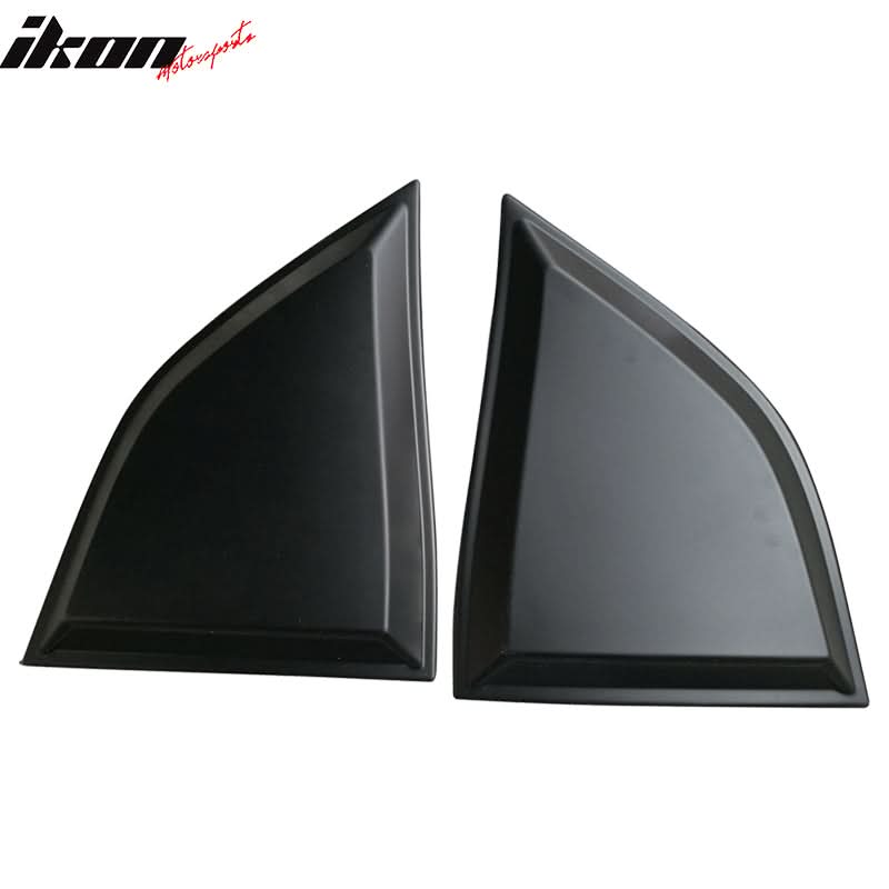 2008-2023 Dodge Challenger Unpainted Rear Window Louver Side Vent ABS