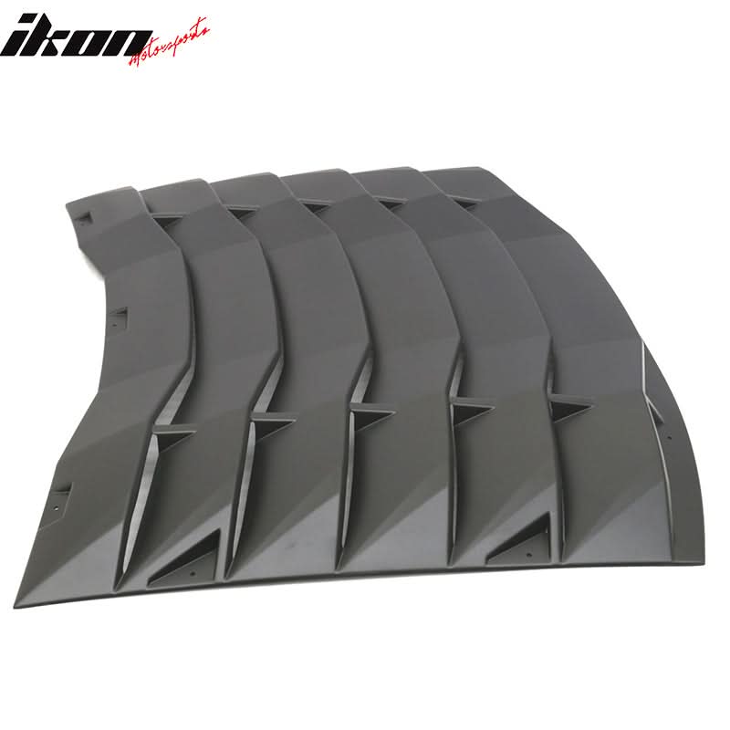 2011-2023 Dodge Charger Unpainted Rear Side Window Louver Air Vent ABS