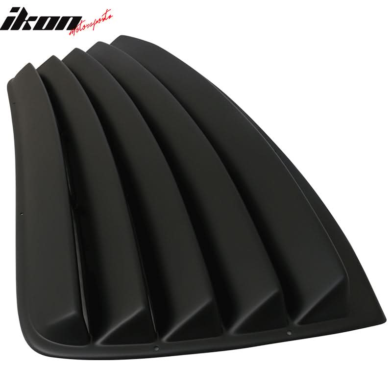 2008-2023 Dodge Challenger XE Style Rear Window Louver Side Vent PP PU