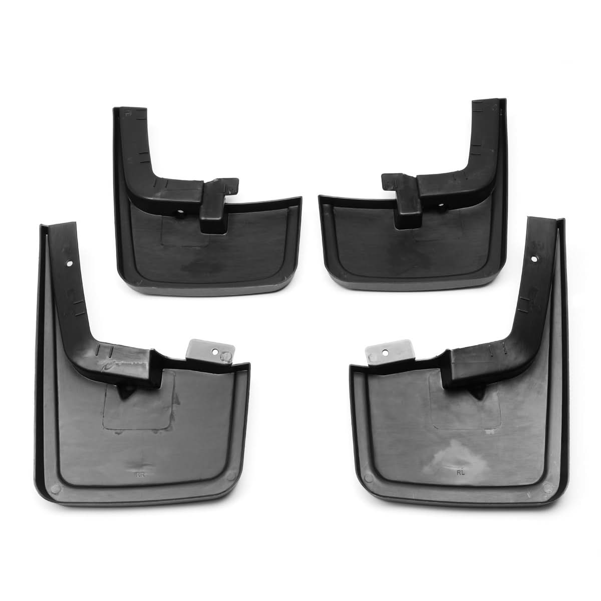 2015-2018 Ford F-150 OEM Style Mud Guard Flaps Set - Matte Black